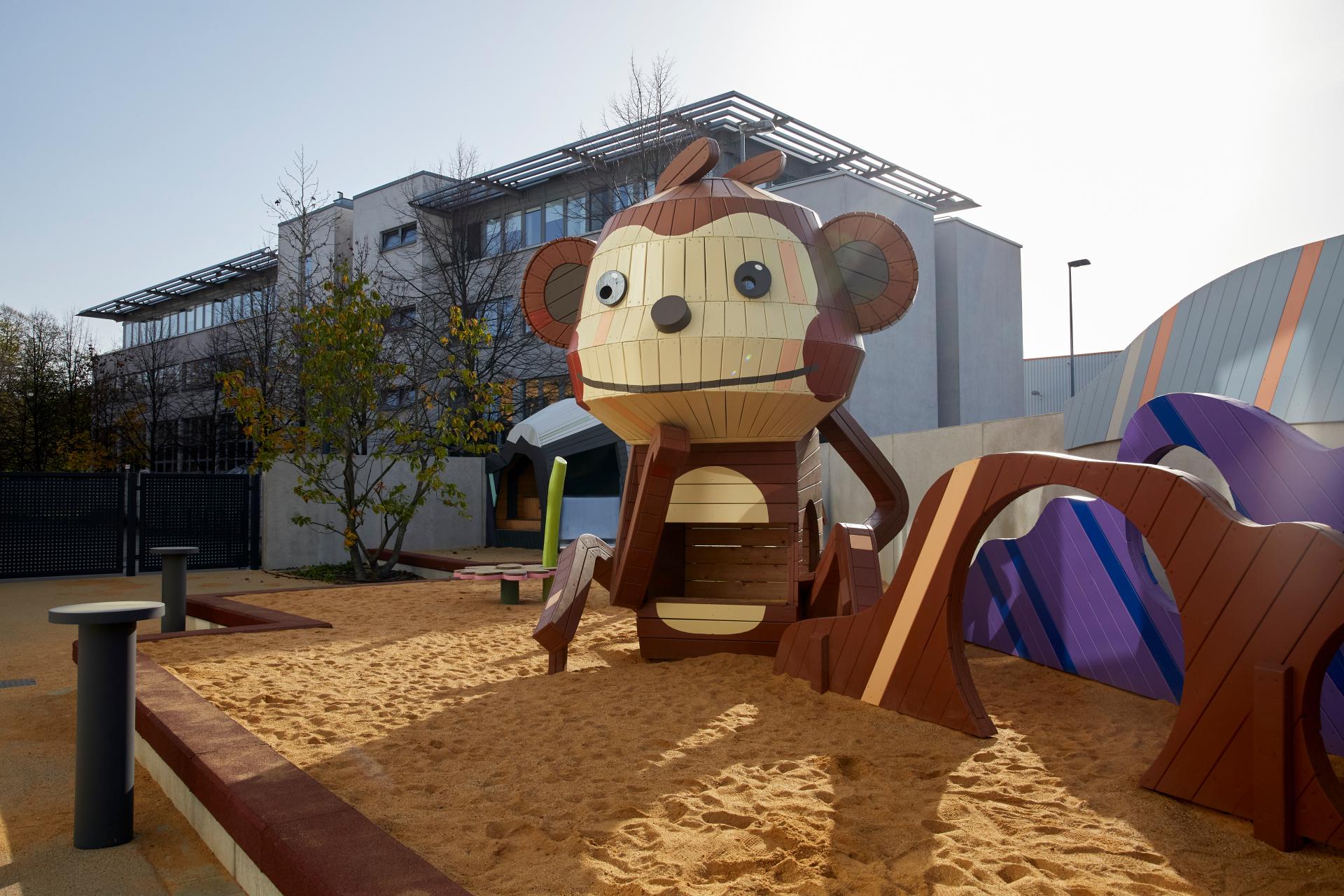 Affenzahn playground, monkey MONSTRUM playgrounds