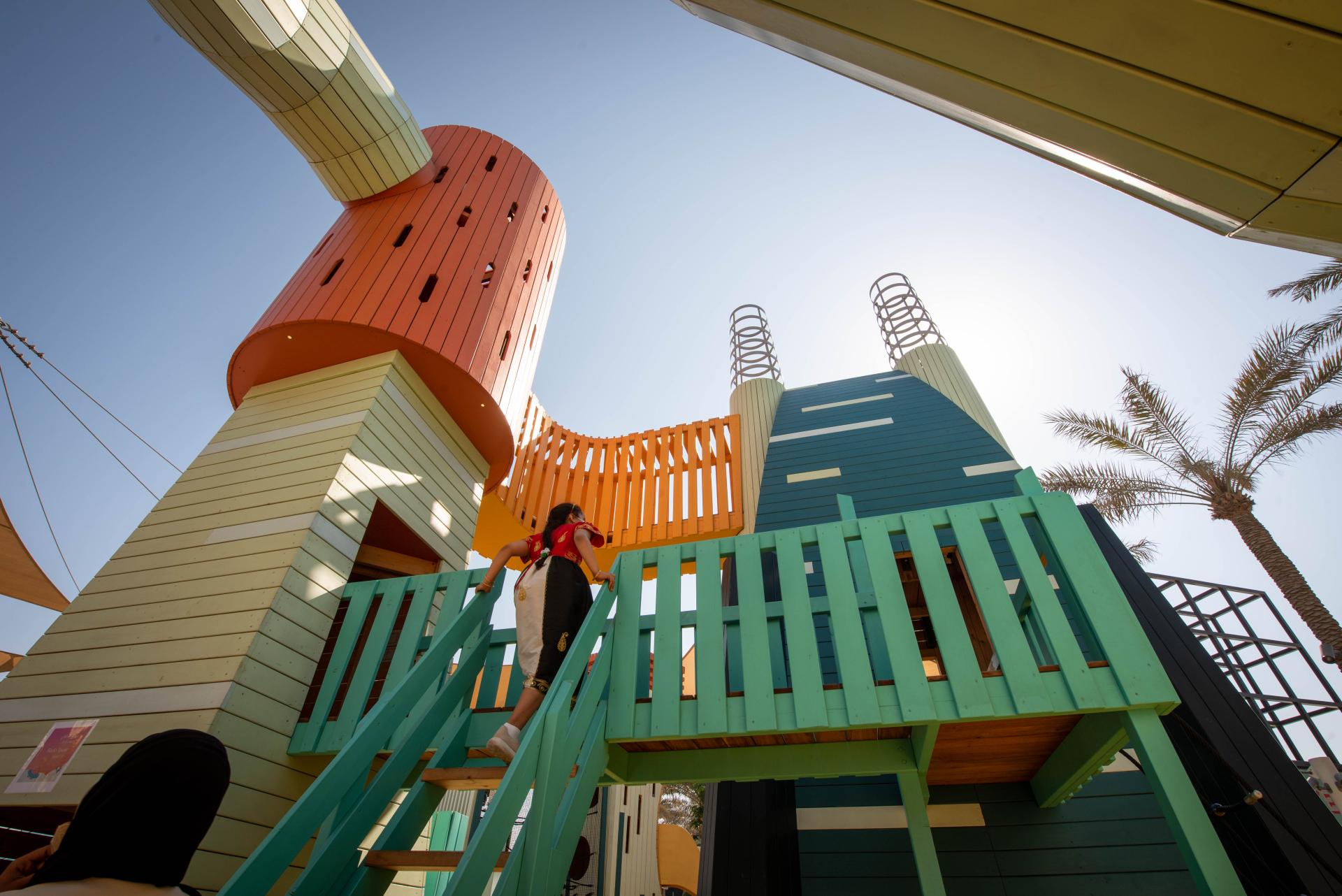 Future city playground, Expo 2020 MONSTRUM playgrounds