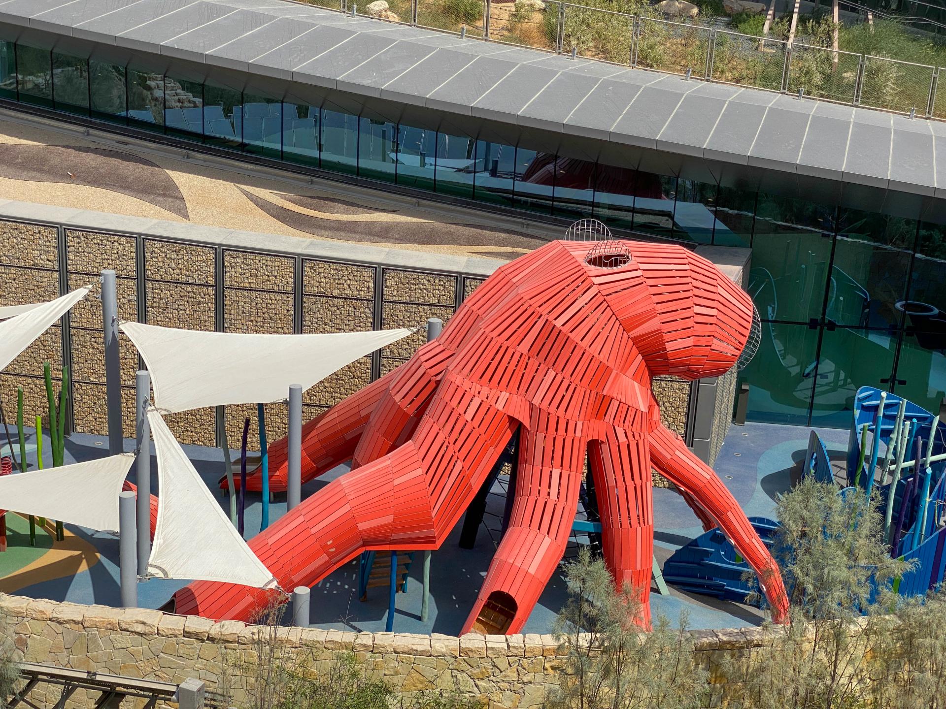 Octopus playground, Sustainability pavilion, Expo 2020