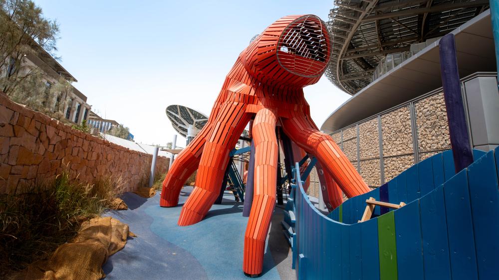 Octopus playground, Expo 2020, MONSTRUM playgrounds
